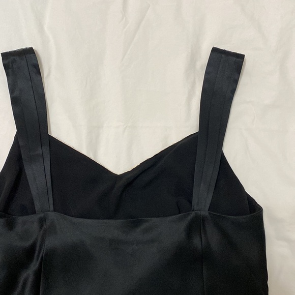 Ann Taylor Black Silk Lace and Ribbon Trim Cami Top NWT - Picture 9 of 16